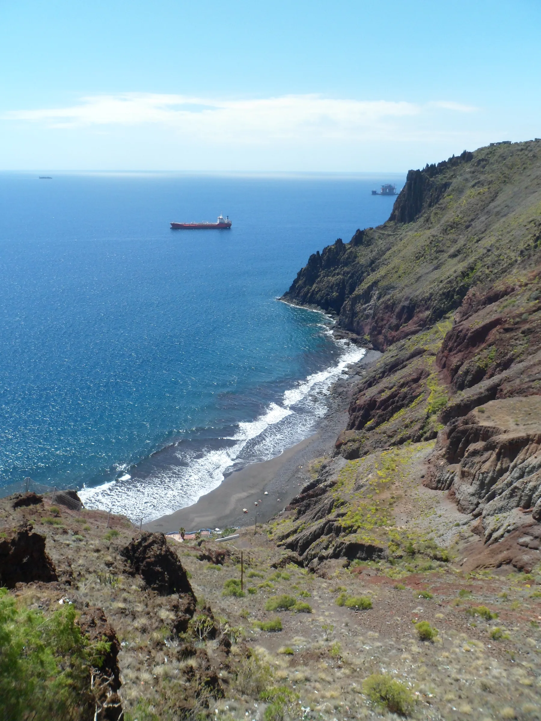 Fotografía de Playa de Las Gaviotas, en Santa Cruz de Tenerife (Tenerife)