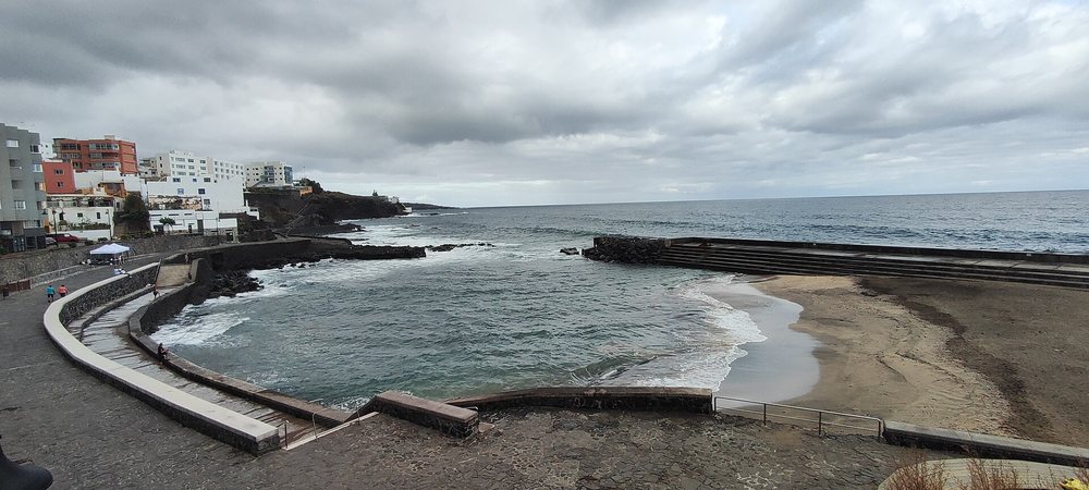 Zona de baño de Playa de San Juan o de Bajamar, en San Cristóbal de La Laguna